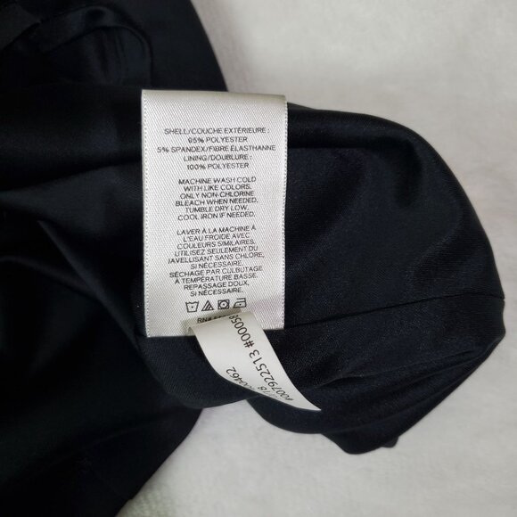 Express womens mini dress size XS/TP Black color adjustable straps lining - Picture 15 of 15